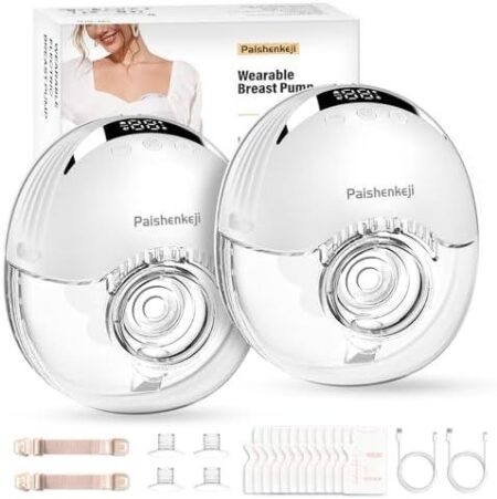 Reviewing the PAISHENKEJI Wearable Breast Pump: Comfort & Convenience