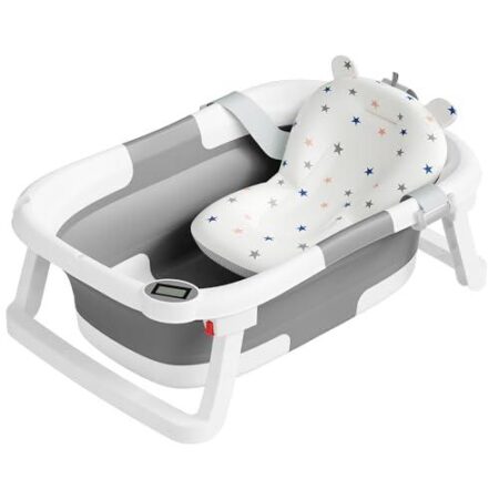 Discovering Comfort and Safety: Our Review of the Collapsible Baby Bathtub