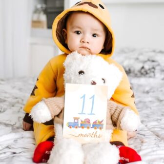 Milestone Cards Baby Monthly Milestone Cards Baby ... - Image 6