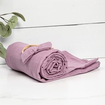 Premium Swaddle Blanket by BWD - Bamboo Viscose & ... - Image 8
