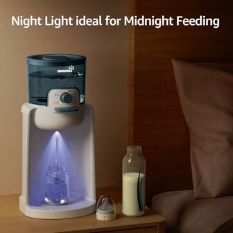 GROWNSY Instant Baby Bottle Warmer, Precise 4 Temp... - Image 6