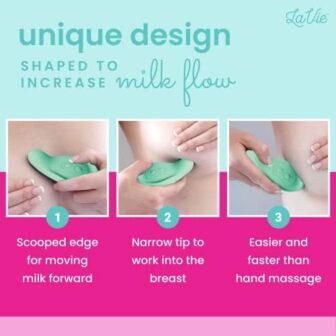 LaVie On The Go Lactation Massager for Breastfeedi... - Image 8