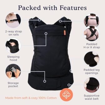 Beco Toddler Carrier with Extra Wide Seat, 100% Co... - Image 4