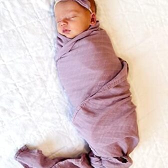 Premium Swaddle Blanket by BWD - Bamboo Viscose & ... - Image 9