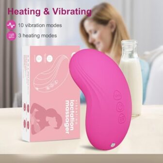 DrBash 2-in-1 Lactation Massager – Soft Breast Mas... - Image 3