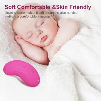 DrBash 2-in-1 Lactation Massager – Soft Breast Mas... - Image 5