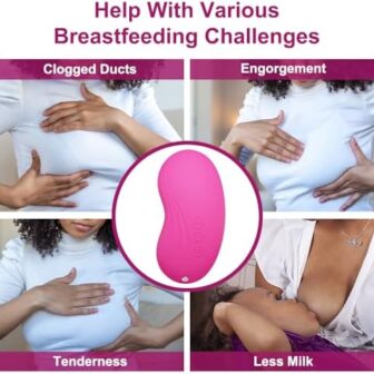 DrBash 2-in-1 Lactation Massager – Soft Breast Mas... - Image 4