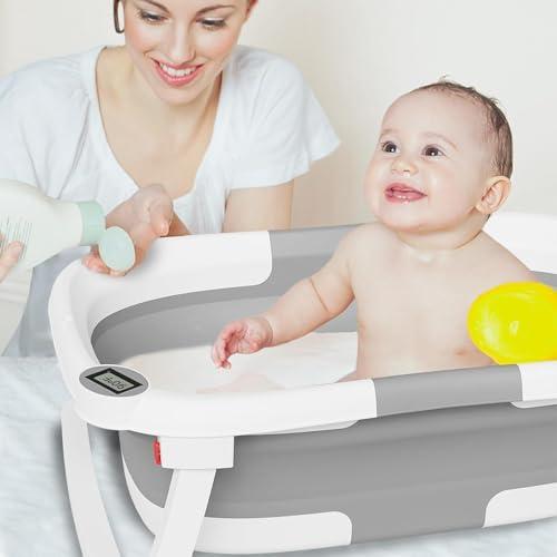Discovering Comfort and Safety: Our Review of the Collapsible Baby‌ Bathtub