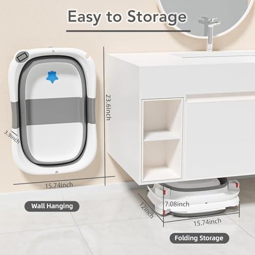 Discovering Comfort and Safety: Our Review of the Collapsible Baby Bathtub