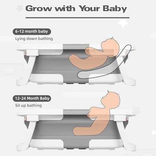 Discovering​ Comfort and Safety: Our Review of the Collapsible Baby Bathtub