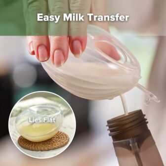 haakaa Shell Wearable Silicone Breast Pump - Silic... - Image 7