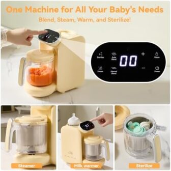Chefhandy Baby Food Maker, 5 in 1 Baby Food Proces... - Image 3