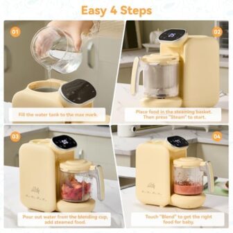 Chefhandy Baby Food Maker, 5 in 1 Baby Food Proces... - Image 4