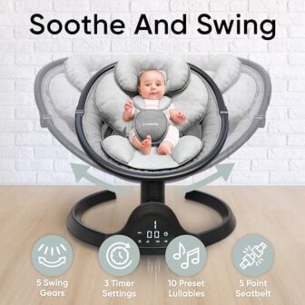 Baby Swing Newborn to 12 Months - Lulabelle Infant... - Image 3