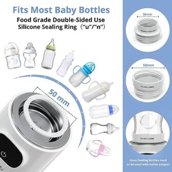 Bottle Warmer, Fast Heating Portable Bottle Warmer... - Image 7