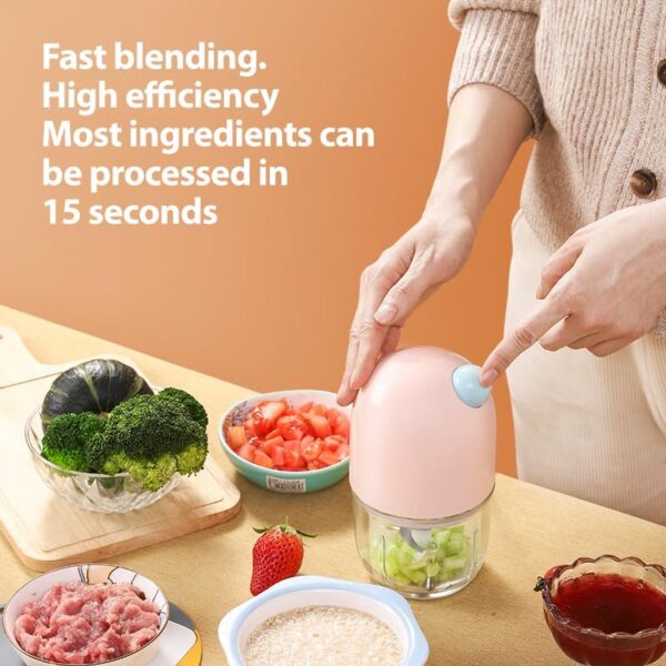 Baby Food Maker, Mini Puree Blender for Baby Fruit... - Image 5
