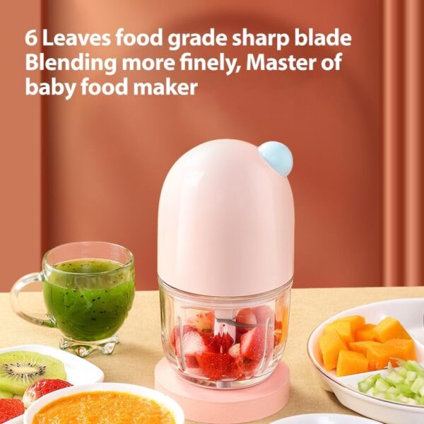 Baby Food Maker, Mini Puree Blender for Baby Fruit... - Image 4