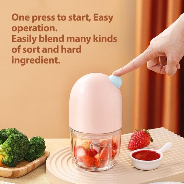Baby Food Maker, Mini Puree Blender for Baby Fruit... - Image 3