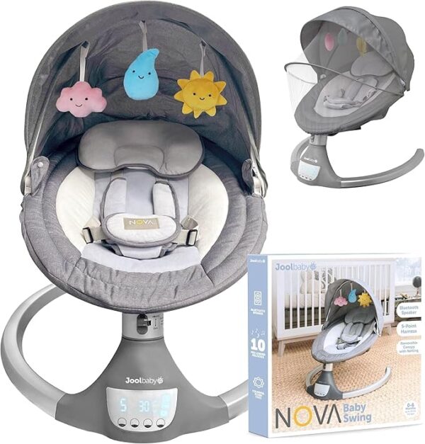 Jool Baby Nova Swing for Newborns - Electric Motor... - Image 2