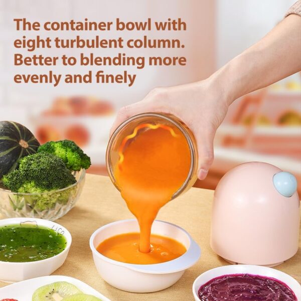 Baby Food Maker, Mini Puree Blender for Baby Fruit... - Image 6