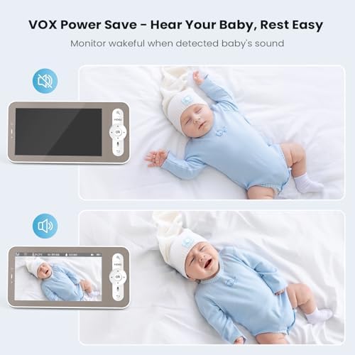 ieGeek Baby Monitor with 2K Camera and Audio - Vid... - Image 8