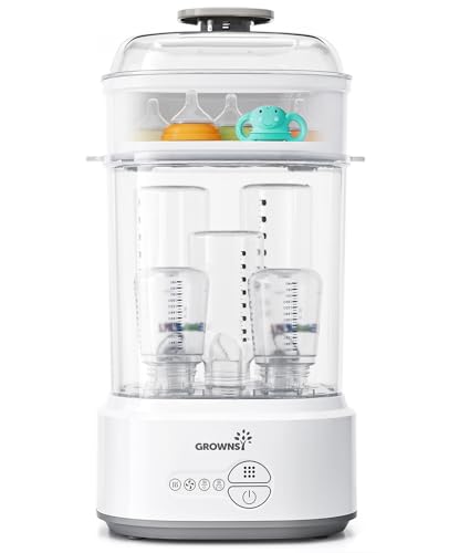 GROWNSY Bottle Sterilizer and Dryer, Compact Elect... - Image 2