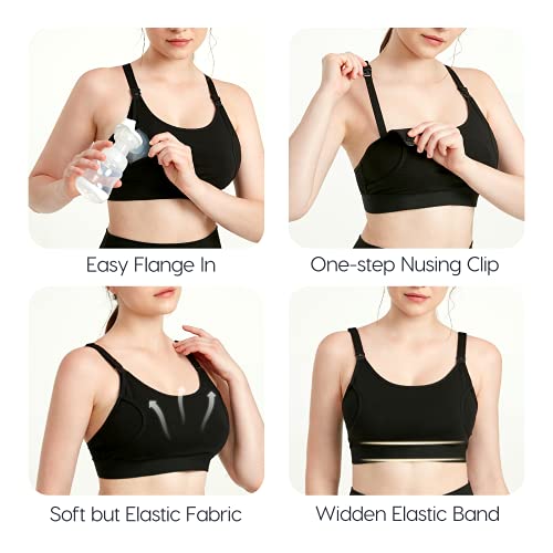 Lupantte Hands Free Pumping Bra, Comfortable Breas... - Image 5