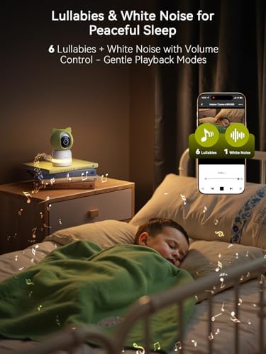 Outinput 2K 4MP WiFi Baby Monitor with Camera and ... - Image 6