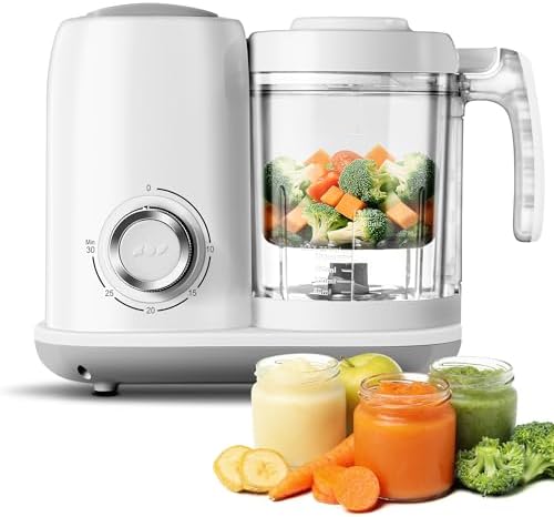 Baby Food Maker with Steam Basket - BPA-Free Baby ... - Image 2
