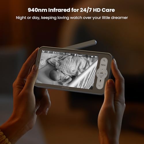 ieGeek Baby Monitor with 2K Camera and Audio - Vid... - Image 6