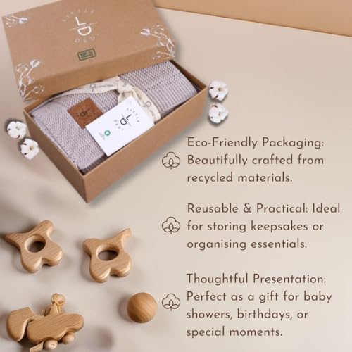 100% Organic Cotton GOTS Certified Baby Knitted Bl... - Image 6