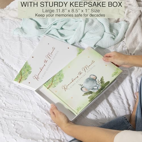 Gender-Neutral Memory Book, A Baby Keepsake Journa... - Image 7