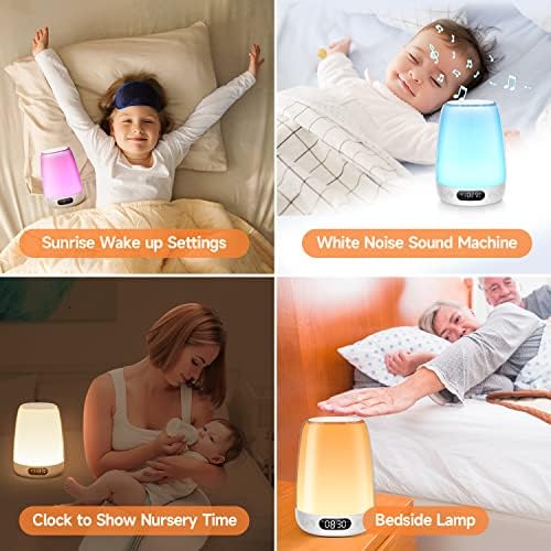 One Fire Sound Machine Baby Night Light for Kids, ... - Image 8