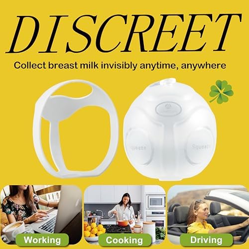 Amplim Manual Wearable in-Bra Breast Pump – Silico... - Image 5