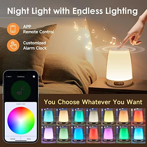One Fire Sound Machine Baby Night Light for Kids, ... - Image 4