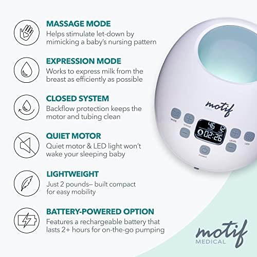 Motif Medical Luna Double Electric Pump for Breast... - Image 4